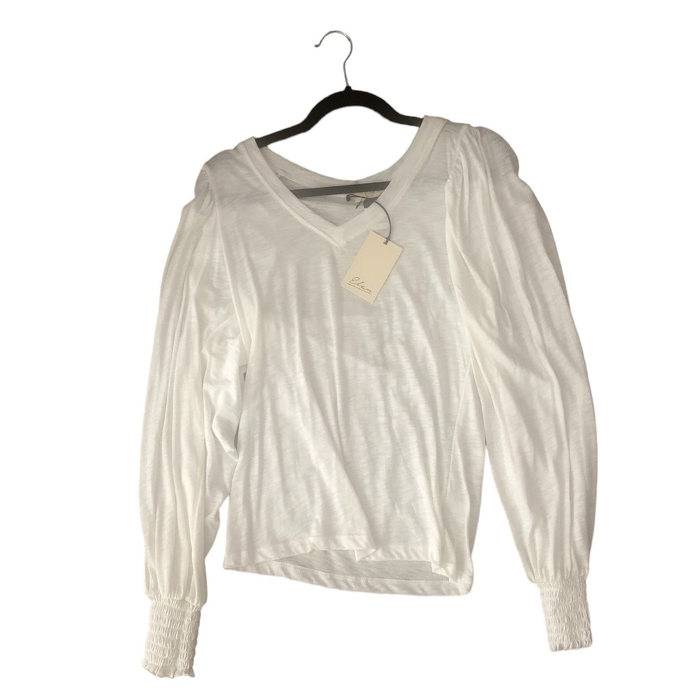 ELAN - white saxon top